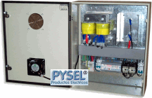 Cargador en gabinete 24V 45Amp estandar automatico inteligente, fondo flote con ecualización de carga, uso industrial admite amperimetro y voltimetro tensiones de 12v 36v 48v
