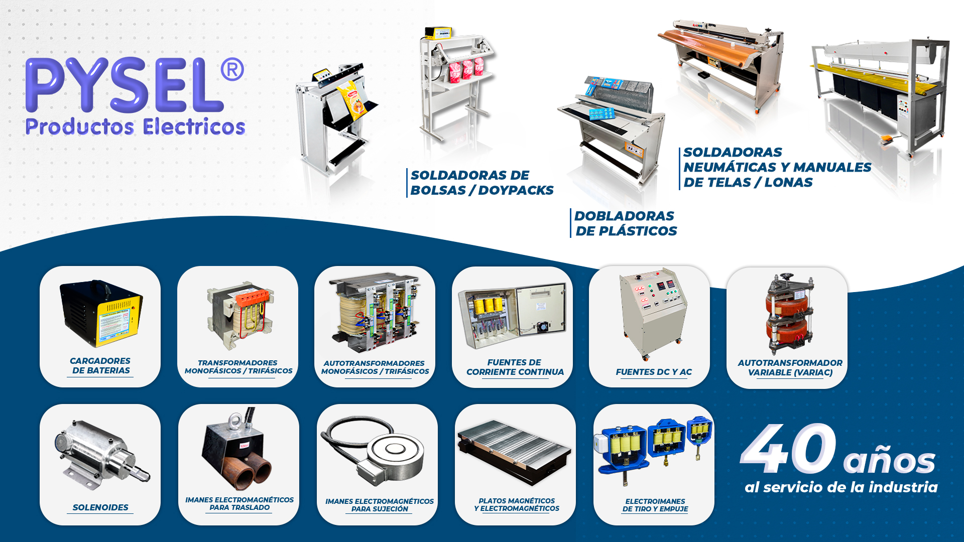 Pysel Productos Electricos 30 aniversario