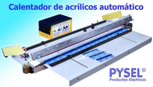 calentador dobladoir de plasticos acrilicos pvc espumado pet automatico de mesa alta produccion alto impacto