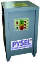 Cargador para Zorras y Elevadores Cargadores de alta potencia uso industrial portatil fondo flote con equalizacion automaticos e inteligentes en 12v 24v 36v y 48v