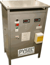 Cargador en Gabinete para baterias de Zorras y Elevadores Cargadores de alta potencia uso industrial portatil fondo flote con equalizacion automaticos e inteligentes en 12v 24v 36v y 48v
