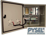 Cargador 24V 10A con bobina de choque en gabinete estandar, Cargador ajustable de 3 niveles presentado en tablero, 12v y 24V 25A   baterias automotriz, de gel y de electrolito absorvido de carga fondo flote con ecualizacion. Automatico con corte de carga por falla y salida de alarma, para aplicacion en generadores, centrales telefonicas, centrales de iluminacion, internet, camaras y monitores, 12v  24v  36v 48v
