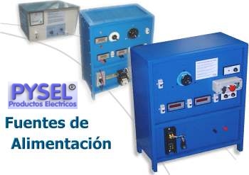 FUENTES DE ALIMENTACION ESTABILIZADAS Y FILTRADAS, CON Y SIN INSTRUMENTOS,  FIJAS Y REGULABLES