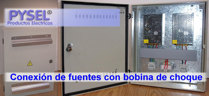 Fuentes switching de 30 Amp, 40Amp, 50Amp 60Amp en tensiones de 5v, 12v 15v 24v 36v 48v armadas en tableros