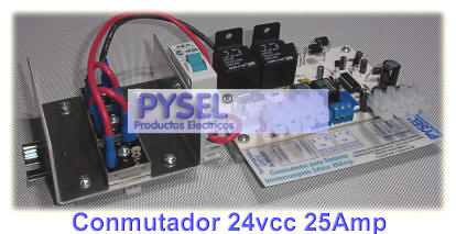 sistemas ininterrumpidos de potencia, 24v 25amp conmutadores sin microcorte, sin cero volts