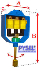 electroiman de 15kg reemplazo de electroimanes de 8 kg 10kg y 12kg puentes gruas porticos y aparejos alimentacion 380v Electroimn de accionamiento solo tiro y Electroimanes para tracciones