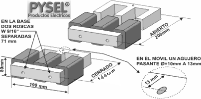 Electroiman Trifasico de 40Kg  Electro imanes / Electro-imanes Servicio Para Industria pysel Fbrica  de usos industriales- - Para Bloqueos y frenos de motores Electro  paraIndustrias  Para Fbricas  Para servicios usos industriales- puentes gruas  - Bloqueos  Para frenos Elctroimn   Elctro iman  Elctro-iman  Electroiman  Electroimn  Electro-iman  Electro-imn  Electro Iman  Electro imn Electro imanes  Electro-imanes