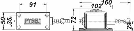 Solenoide R Dimenciones