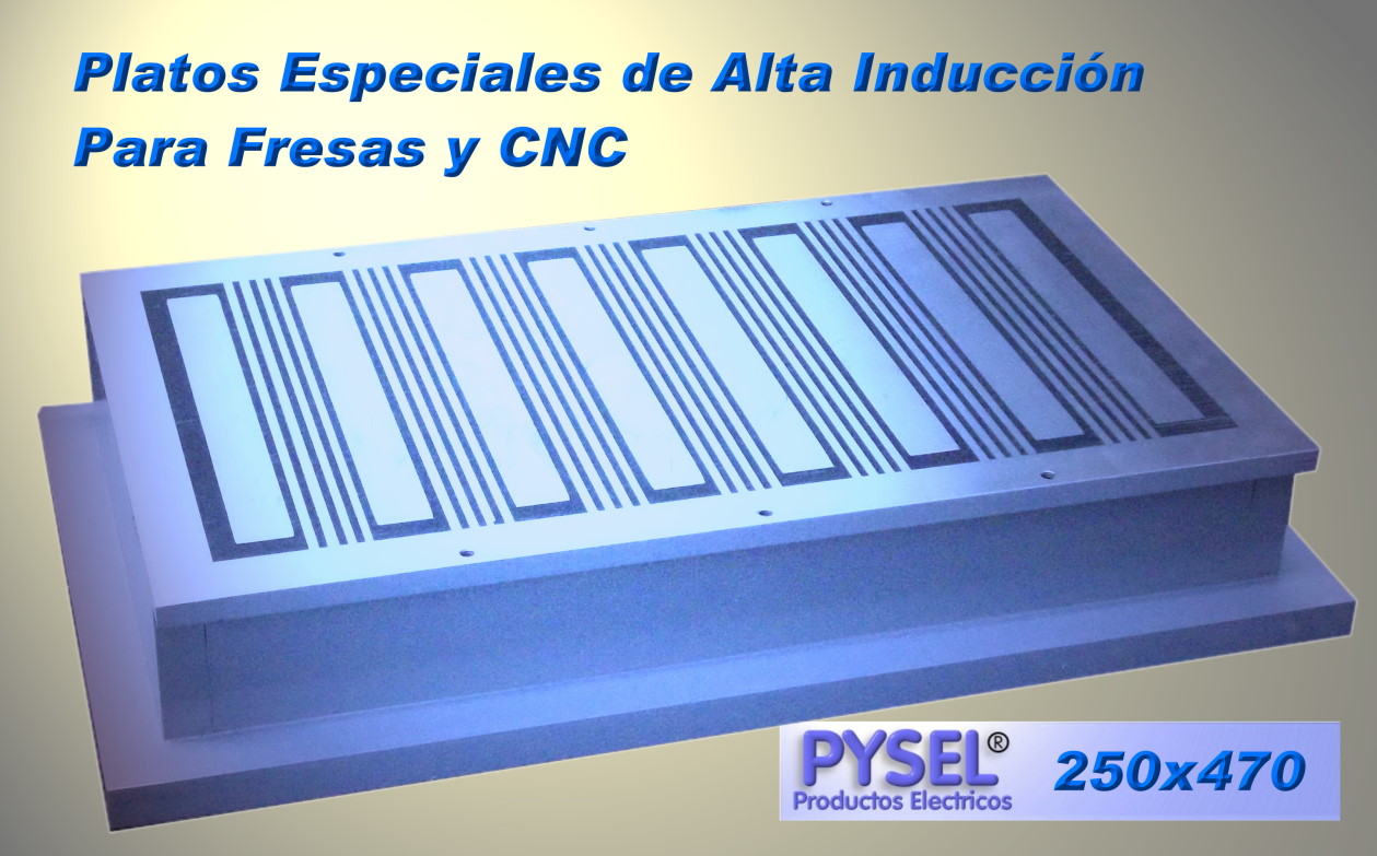 plato electromagnetico mesa magnetica para rectificadora y fresado cnc alta induccion