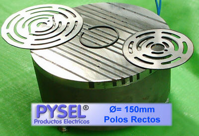 plato electromagnetico mesa magnetica para rectificadora y fresado cnc polos rectos alta induccion