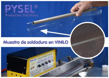 vinilo soldado por maquina para soldar vinilos, soldadura invisible en telas de pvc cristal transparante