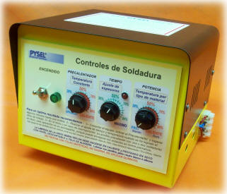 Equipo de soldador compacto de mesa portatil 60cm a 1mt suelda polietileno polipropileno cristal bicapa tricapa