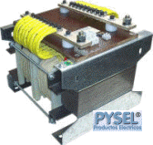 Transformador para ensayos de corriente en relevos termicos y mediciones de laboratorio altas corrientes y bajas tensiones 